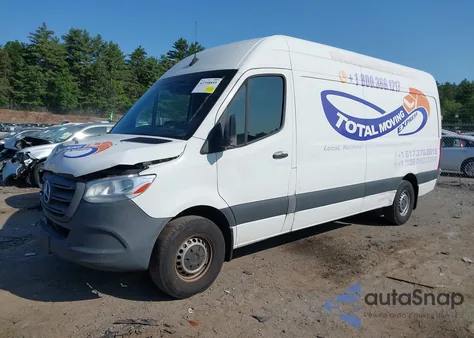 2020 Mercedes-Benz Sprinter High Roof V6 из США, поврежденный, VIN W1Y4ECHY0LT037689